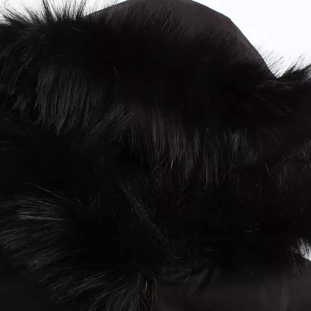 Y2K Faux Fur Long Hooded Coat - Retro 90s Grunge, Pastel Goth, and Y2K Fashion Statement