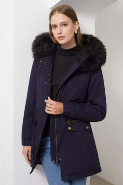 Y2K Faux Fur Long Hooded Coat - Retro 90s Grunge, Pastel Goth, and Y2K Fashion Statement