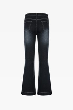 Y2K Flare Jeans - Retro 90s Grunge, Summer Y2K Outfits, Pastel Goth, Y2K Club &