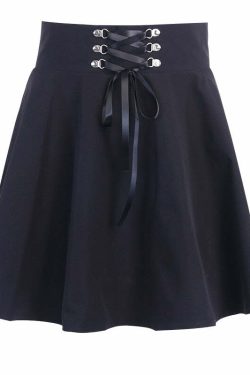 Y2K Flared Mini Skater Skirt - 90s Grunge, Retro, Pastel Goth, Summer & Party Outfits