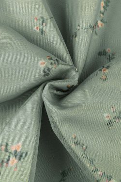 Y2K Floral Mesh Mini Skirt - 90s Grunge, Retro Summer Outfit, Pastel Goth, Y2K Fashion