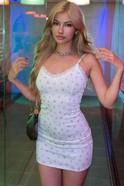 Y2K Floral Mini Dress - 90s Grunge Summer Outfit, Retro Y2K Party, Pastel Goth Fashion