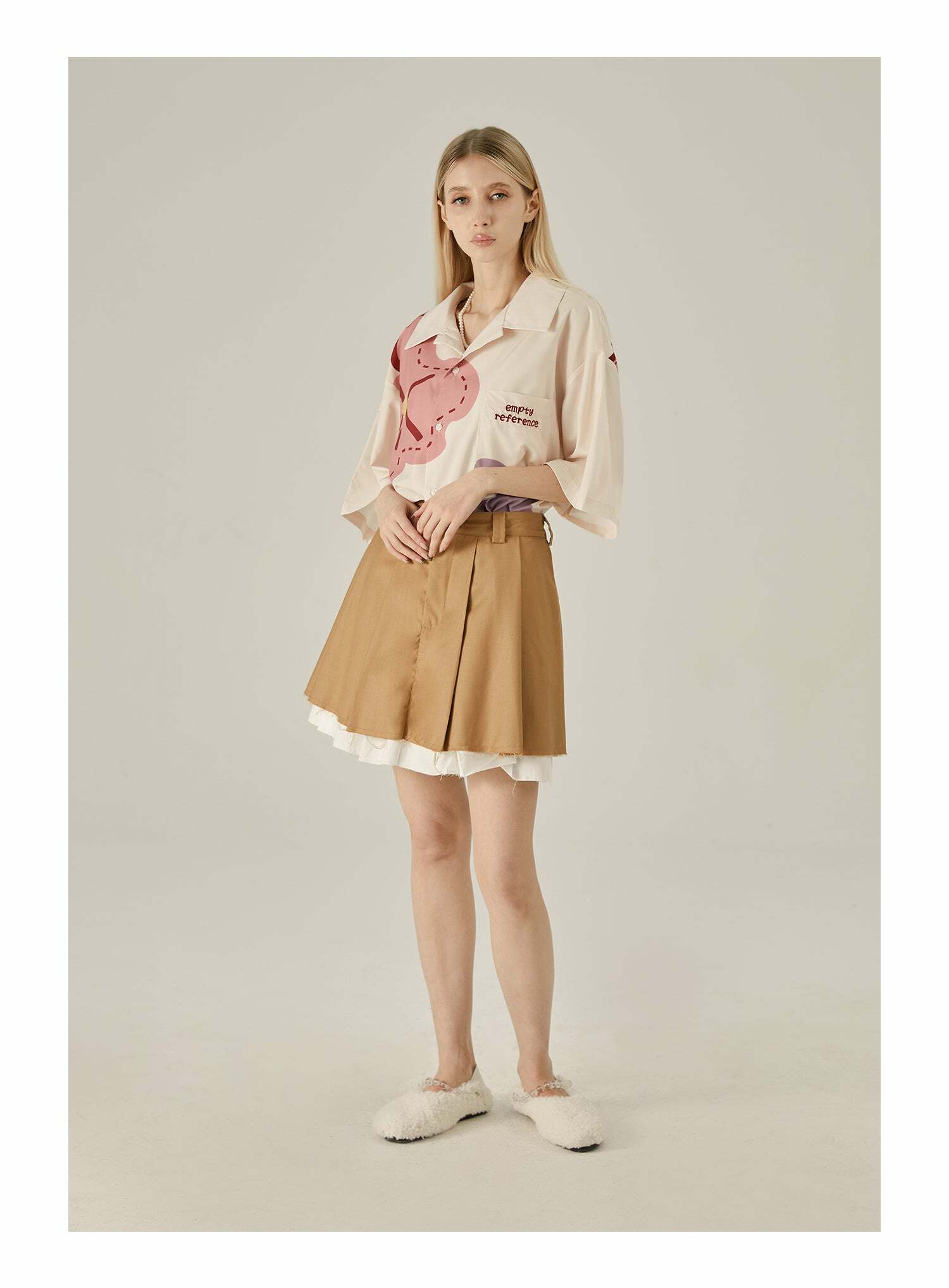 Y2K Floral Print Button-Up Shirt - Retro 90s Grunge Summer Outfit, Y2K Fashion Top