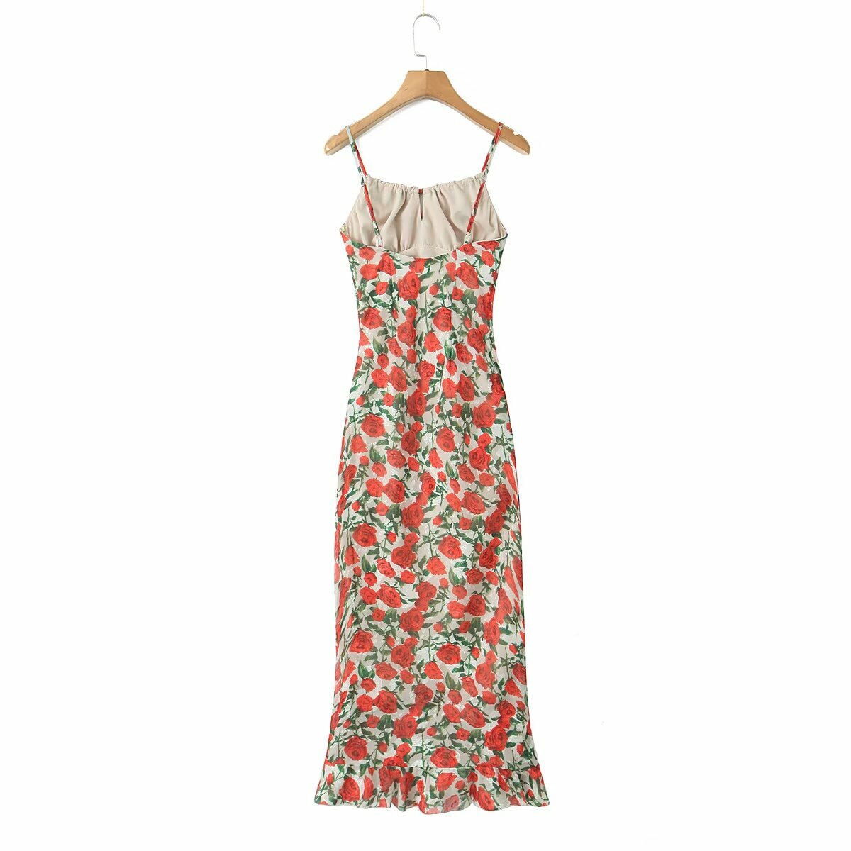 Y2K Floral Print Mesh Maxi Dress - Retro 90s Grunge Summer Outfit, Pastel Goth Style