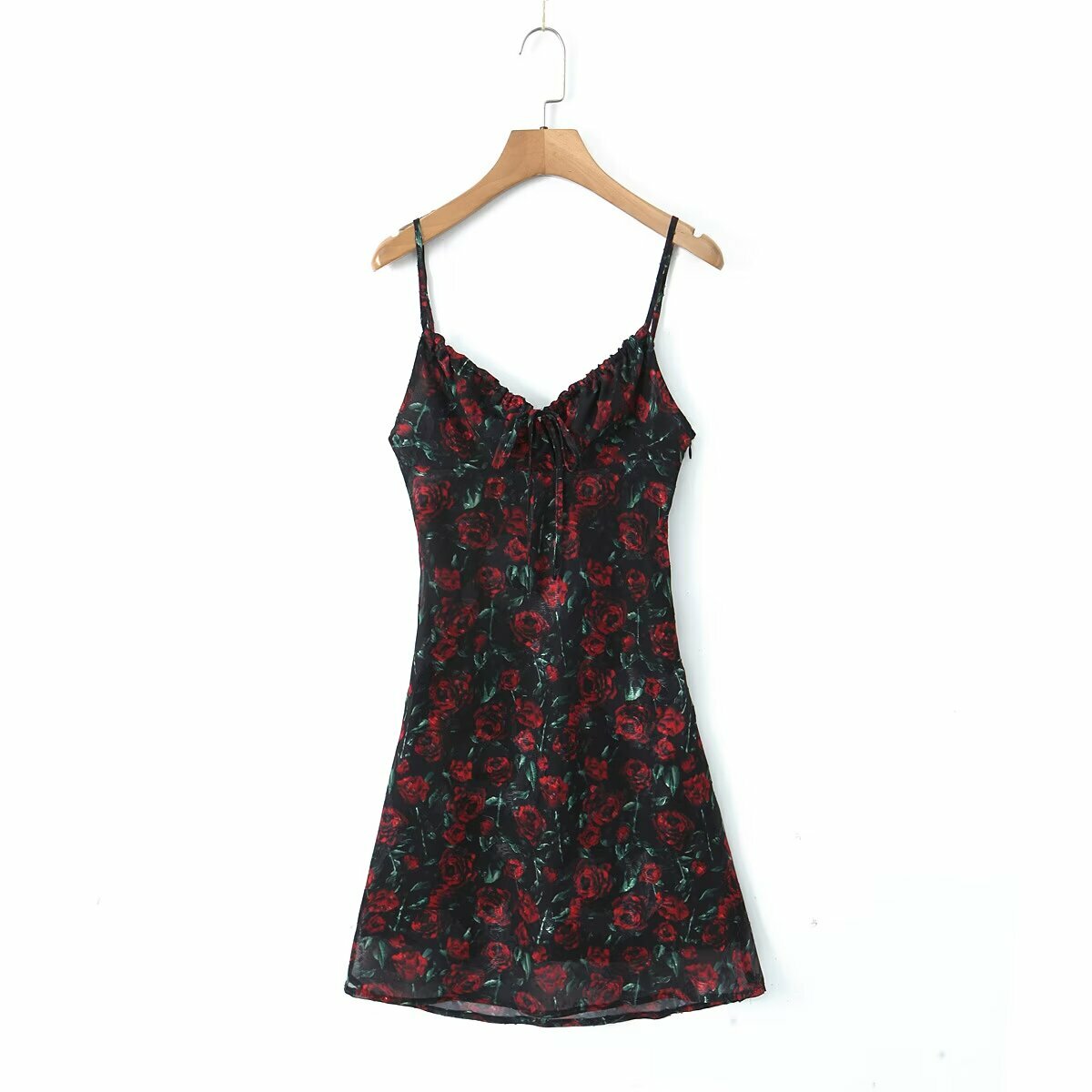 Y2K Floral Print Mesh Mini Dress - Retro 90s Grunge Summer Outfit, Y2K Party & Club Fashion