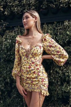 Y2K Floral Summer Midi Dress - 90s Grunge, Retro, Pastel Goth, Y2K Party & Club Outfits
