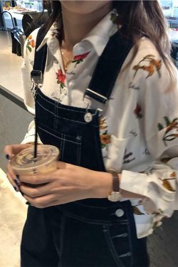 Y2K Flower Print Shirt - Retro 90s Grunge, Summer Outfits, Baby Tees, and Pastel Goth Styles