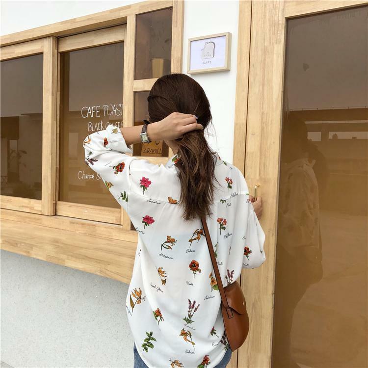 Y2K Flower Print Shirt - Retro 90s Grunge, Summer Outfits, Baby Tees, and Pastel Goth Styles