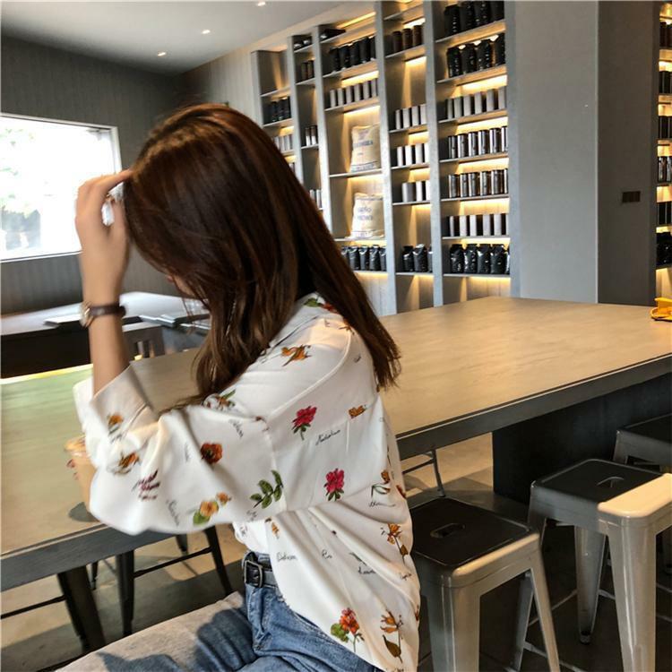 Y2K Flower Print Shirt - Retro 90s Grunge, Summer Outfits, Baby Tees, and Pastel Goth Styles