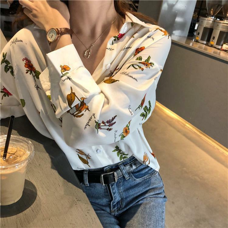 Y2K Flower Print Shirt - Retro 90s Grunge, Summer Outfits, Baby Tees, and Pastel Goth Styles
