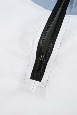 Y2K Full Zip Crop Hoodie - 90s Grunge, Retro, Pastel Goth, Summer & Party Outfits