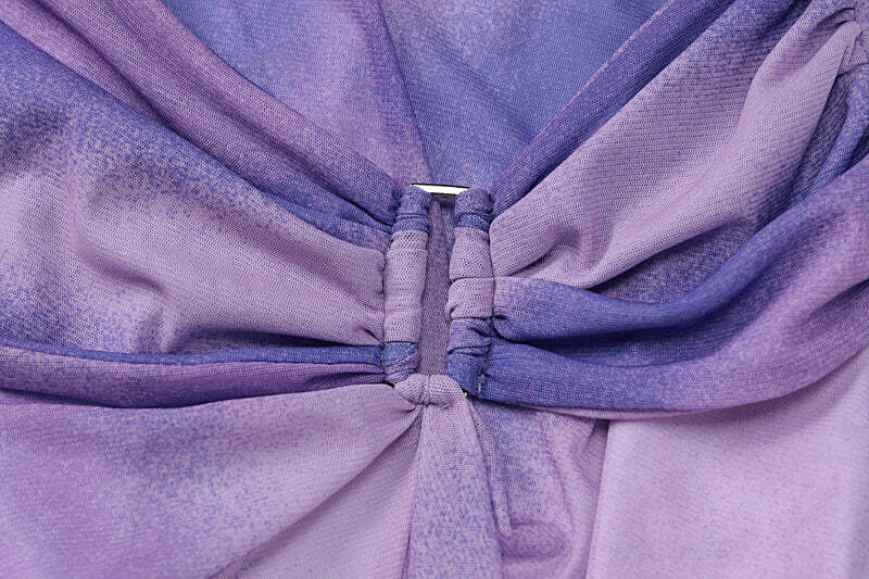 Y2K Galaxy Skirt Set - Retro 90s Grunge Outfit, Summer Y2K Fashion, Pastel Goth Vibes