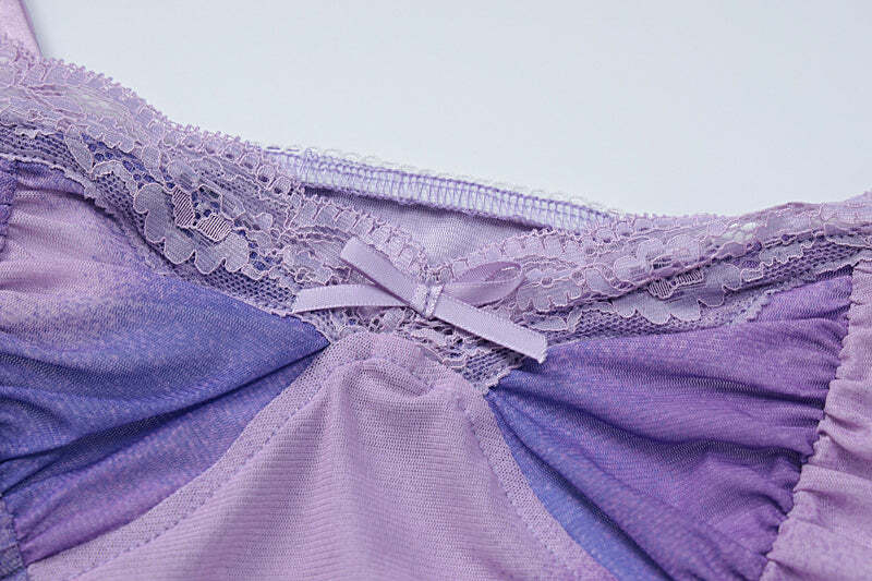 Y2K Galaxy Skirt Set - Retro 90s Grunge Outfit, Summer Y2K Fashion, Pastel Goth Vibes