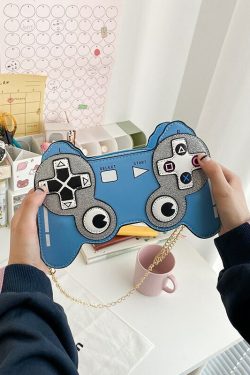 Y2K Gamer Girl Game Controller Purse - Retro 90s Grunge Fashion, Y2K Party & Club Outfit Accessory