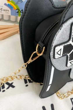 Y2K Gamer Girl Game Controller Purse - Retro 90s Grunge Fashion, Y2K Party & Club Outfit Accessory