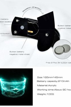 Y2K Gamer Girl LED Sunglasses - Retro 90s Grunge, Hip Hop, and Pastel Goth Fashion