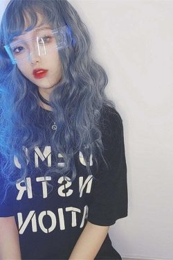 Y2K Gamer Girl LED Sunglasses - Retro 90s Grunge, Hip Hop, and Pastel Goth Fashion