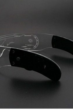 Y2K Gamer Girl LED Sunglasses - Retro 90s Grunge, Hip Hop, and Pastel Goth Fashion