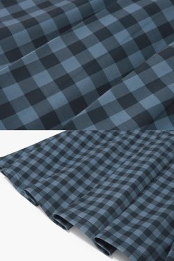 Y2K Gingham Mini Dress - 90s Grunge Summer Outfit, Retro Y2K Fashion, Pastel Goth Style