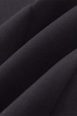 Y2K Gothic Aesthetic Black Skirt with Straps - Perfect for 90s Grunge and Retro Summer Outfits