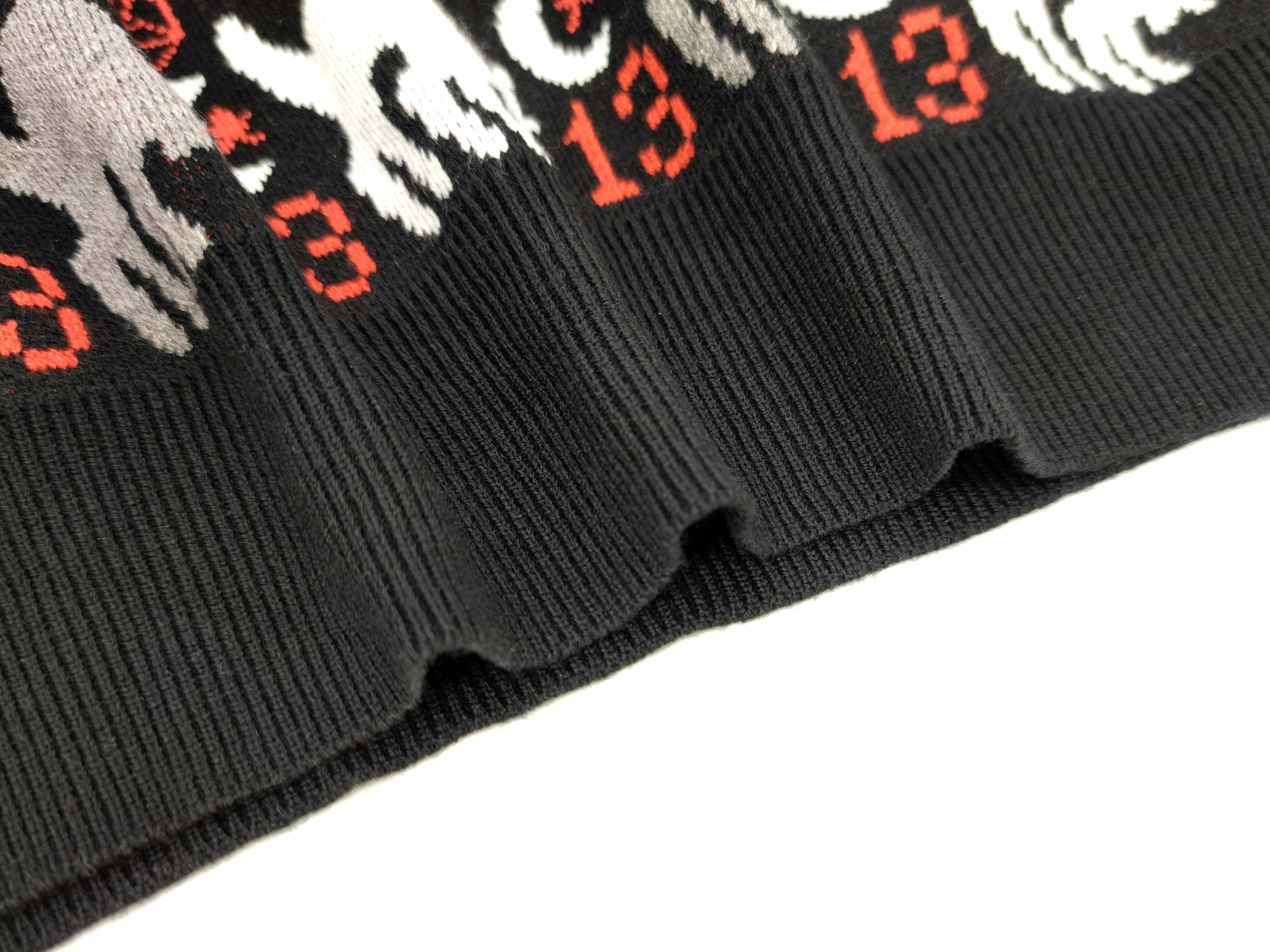 Y2K Gothic Cat Christmas Sweater - Retro 90s Grunge, Pastel Goth, Y2K Fashion Outfit