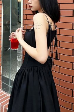 Y2K Gothic Elegant Corset Maxi Dress - Retro 90s Grunge Summer Outfit for Women