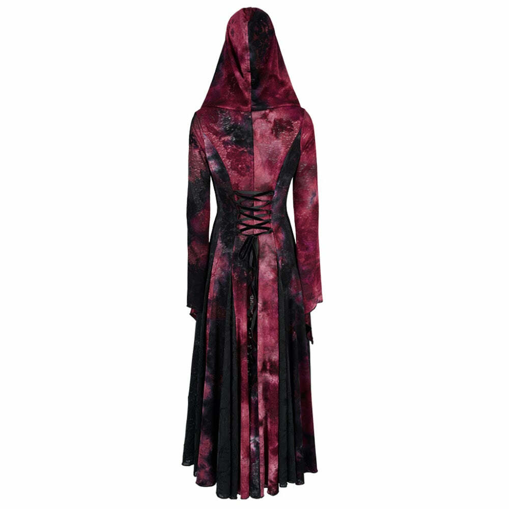 Y2K Gothic Fusion Coat - Retro 90s Grunge, Summer Y2K Outfits, Pastel Goth, Y2K Party Fashion