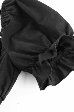 Y2K Gothic Mini Dress - Retro 90s Grunge, Summer Party Outfit, Pastel Goth, Y2K Fashion