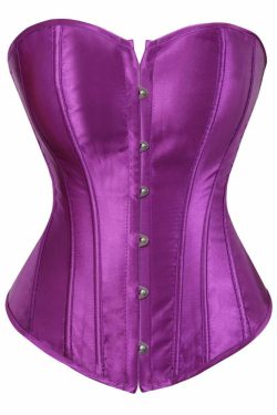 Y2K Gothic Overbust Corset - Retro 90s Grunge, Pastel Goth, Y2K Party & Club Outfits