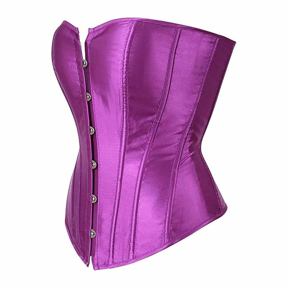 Y2K Gothic Overbust Corset - Retro 90s Grunge, Pastel Goth, Y2K Party & Club Outfits
