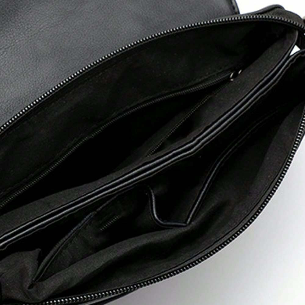 Y2K Gothic Punk Skull Leather Crossbody Bag - Retro 90s Grunge Fashion, Y2K Club Outfit