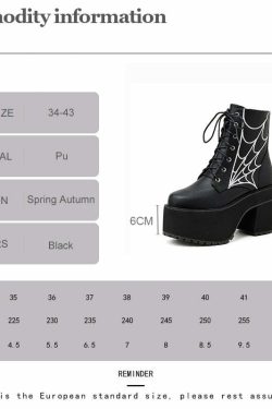 Y2K Gothic Spider Web Boots - Retro 90s Grunge, Pastel Goth, and Y2K Fashion Statement