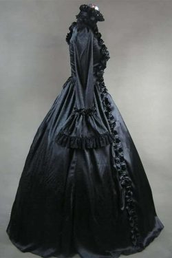Y2K Gothic Victorian Maxi Dress - Retro 90s Grunge, Summer Party, and Club Outfit