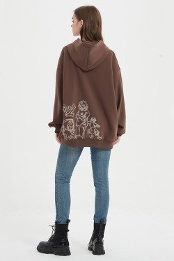 Y2K Graphic Hoodie - Retro 90s Grunge, Summer Outfits, Popstar Style, Pastel Goth Fashion