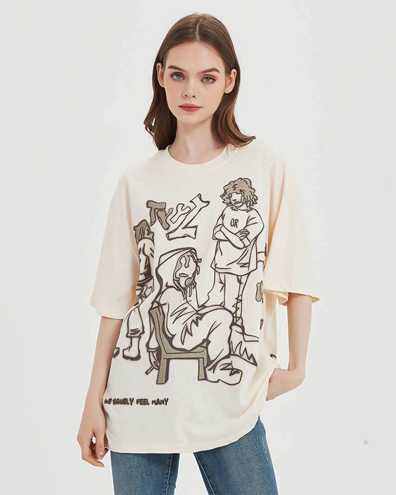 Y2K Graphic Tee - Retro 90s Grunge, Summer Outfits, Popstar Vibes, Pastel Goth, Hip Hop Fashion