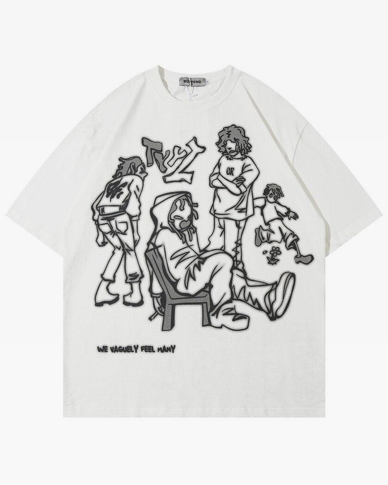 Y2K Graphic Tee - Retro 90s Grunge, Summer Outfits, Popstar Vibes, Pastel Goth, Hip Hop Fashion