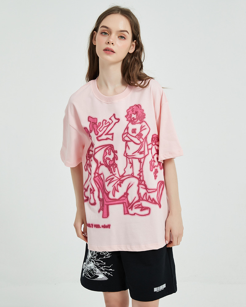 Y2K Graphic Tee - Retro 90s Grunge, Summer Outfits, Popstar Vibes, Pastel Goth, Hip Hop Fashion