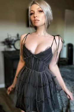Y2K Gray Goth Grunge Mesh Overlay Mini Dress - 90s Fashion, Summer Outfits, Retro Style