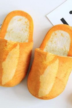 Y2K Grunge & 90s Fashion Bread Loaf Slippers - Retro, Pastel Goth, Hip Hop, Summer Y2K Out