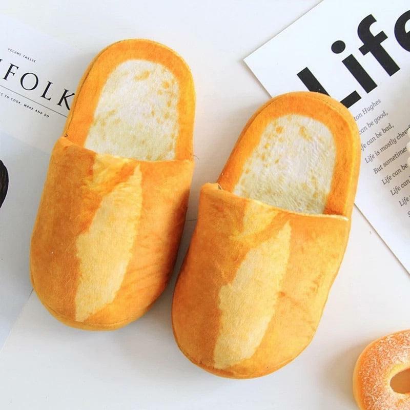 Y2K Grunge & 90s Fashion Bread Loaf Slippers - Retro, Pastel Goth, Hip Hop, Summer Y2K Out