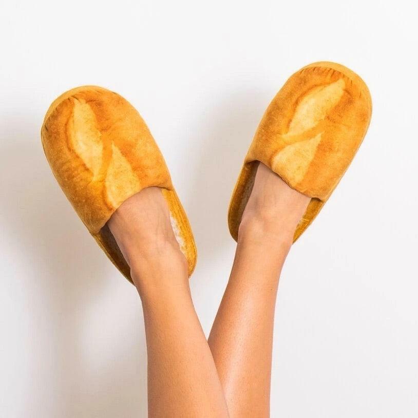 Y2K Grunge & 90s Fashion Bread Loaf Slippers - Retro, Pastel Goth, Hip Hop, Summer Y2K Out