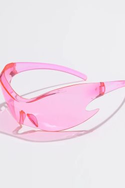 Y2K Grunge & 90s Retro Futuristic Sunglasses - Perfect for Summer, Parties, and Club Outfits