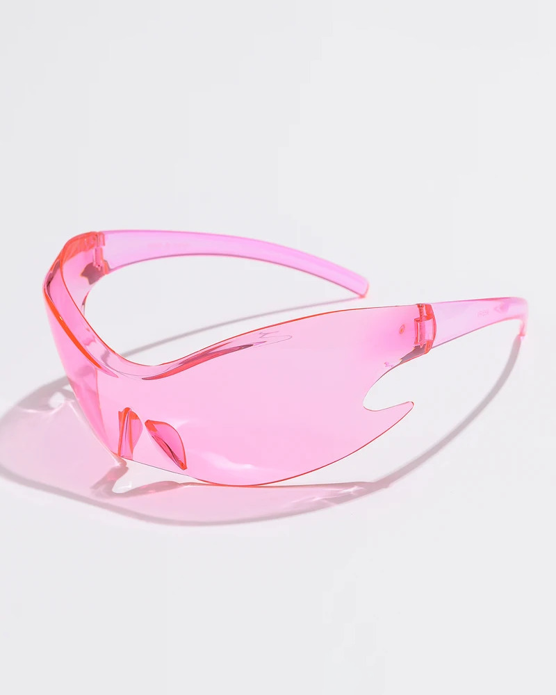 Y2K Grunge & 90s Retro Futuristic Sunglasses - Perfect for Summer, Parties, and Club Outfits