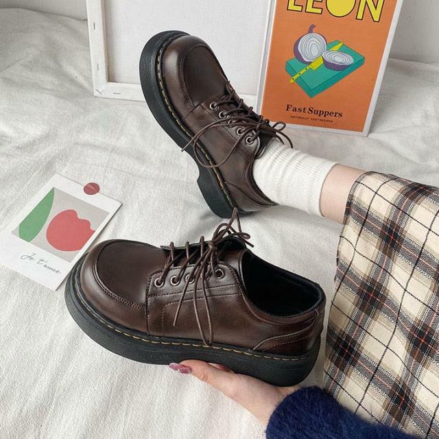 Y2K Grunge & 90s Retro Lolita Shoes - Perfect for Summer, Parties, and Club Outfits