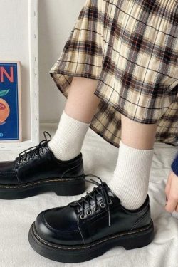 Y2K Grunge & 90s Retro Lolita Shoes - Perfect for Summer, Parties, and Club Outfits