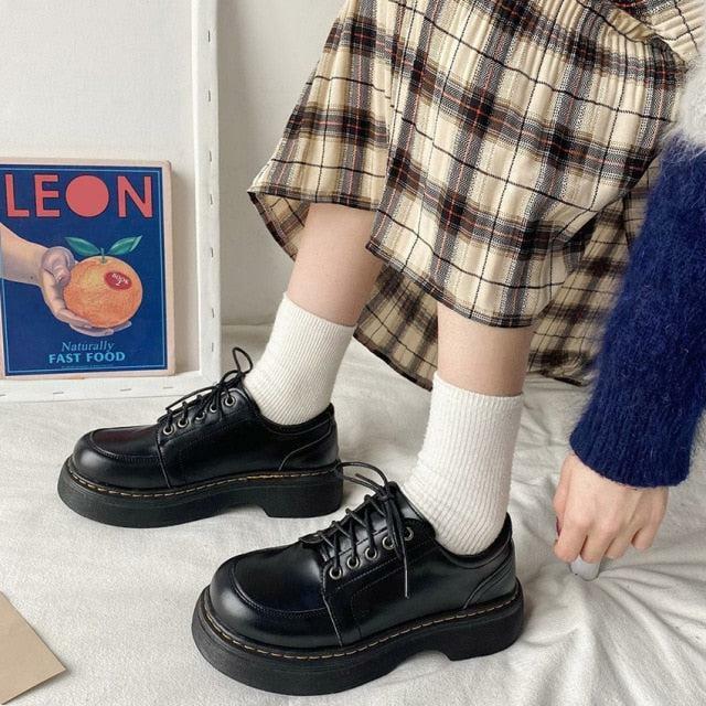 Y2K Grunge & 90s Retro Lolita Shoes - Perfect for Summer, Parties, and Club Outfits