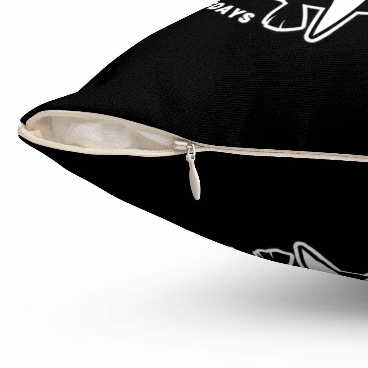 Y2K Grunge & 90s Retro Sad Girls Club Pillow - Wednesday Addams Inspired Gothic Decor