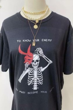 Y2K Grunge & 90s Retro Style T-Shirt - Perfect for Summer, Parties, and Club Outfits