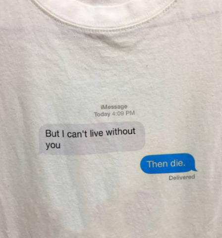 Y2K Grunge 'But I Can't Live Without You' T-Shirt - 90s Retro, Summer, Party, and Club Outfit