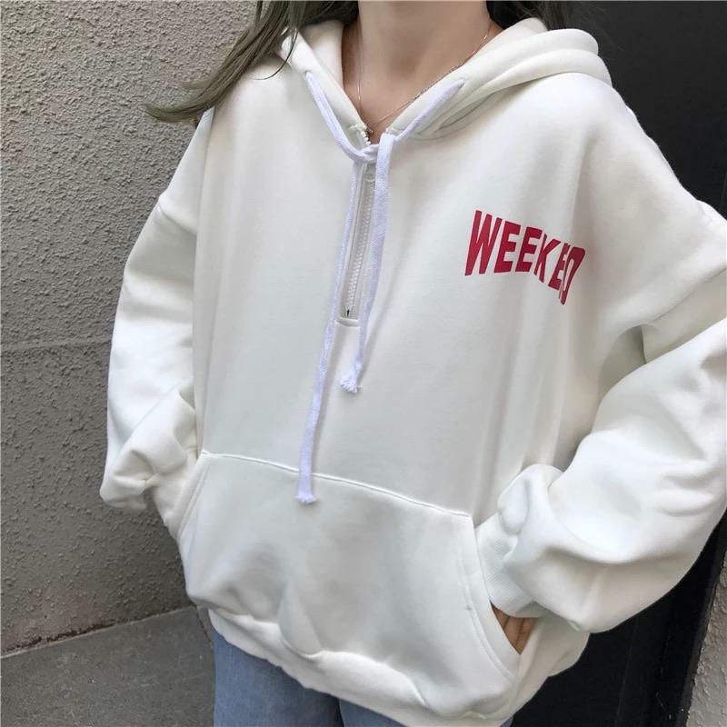 Y2K Grunge 'Hymn For the Weekend Life' Hoodies - Retro 90s Fashion & Summer Outfits